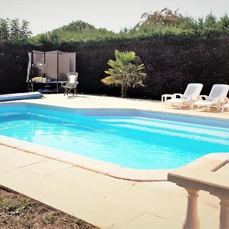 Villa15-19 Pers 300m Plage Grande Piscine Privee 沙特拉永普拉日