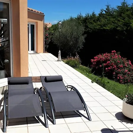 Villa15-19 Pers 300m Plage Grande Piscine Privee 酒店 3*